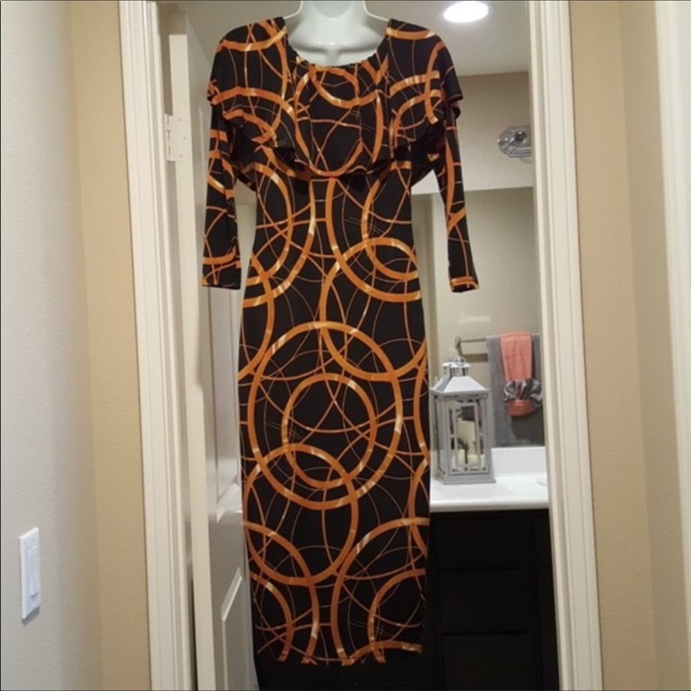 Wall St Off The Shoulder Sleeveless Dress